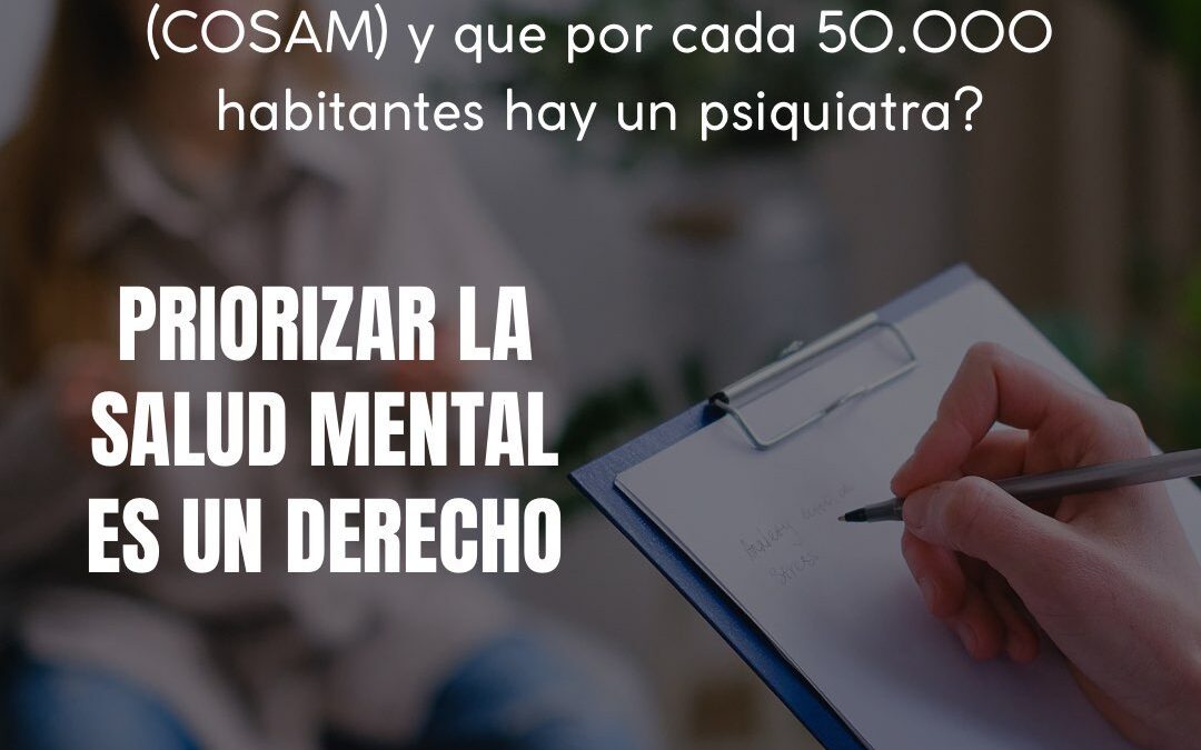 Salud mental: una cruda realidad